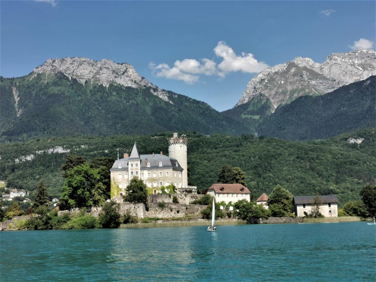 Lac Annecy Plage Privee, Duplex Baie Des Voiles Duingt Zewnętrze zdjęcie