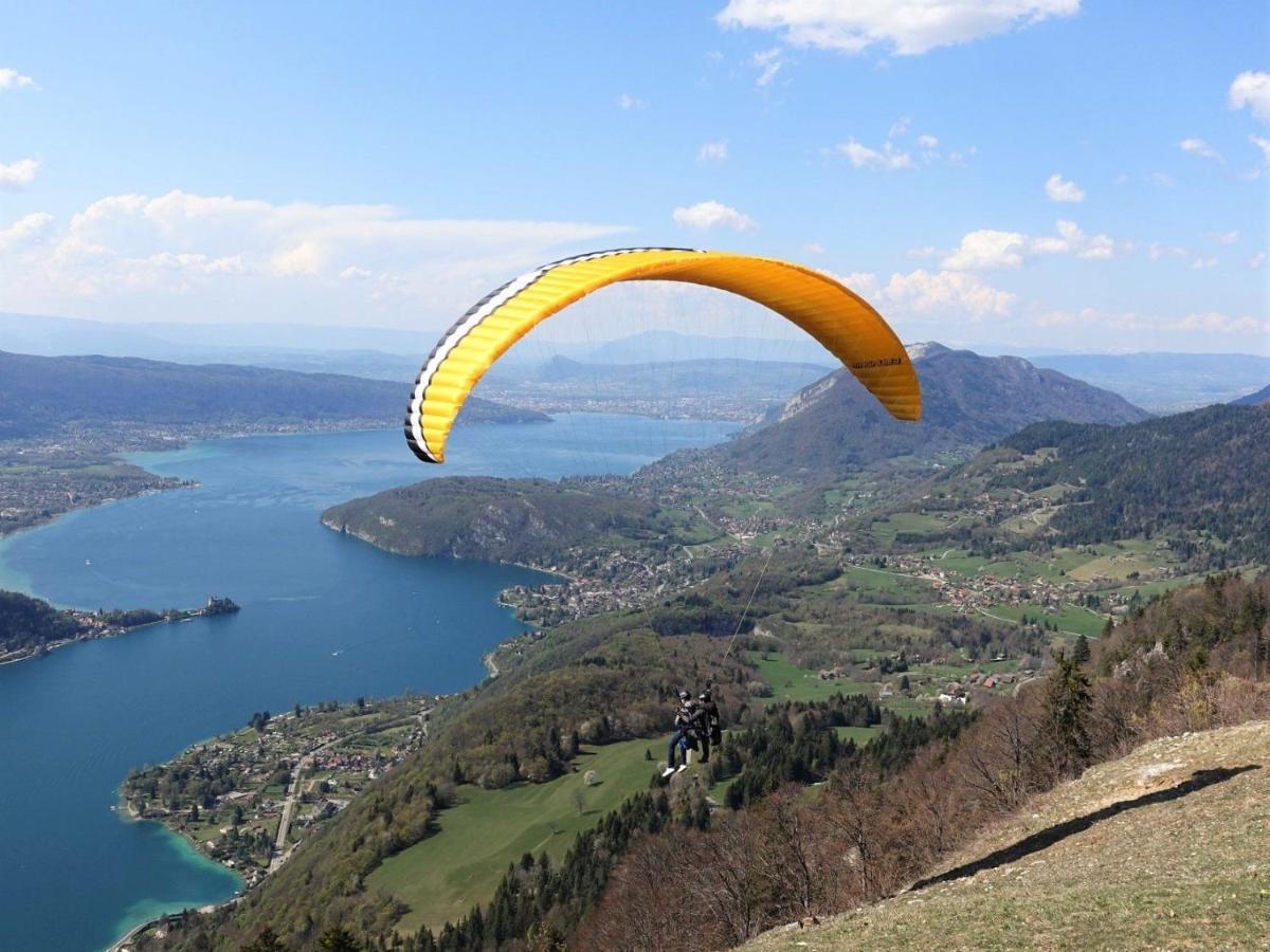 Lac Annecy Plage Privee, Duplex Baie Des Voiles Duingt Zewnętrze zdjęcie