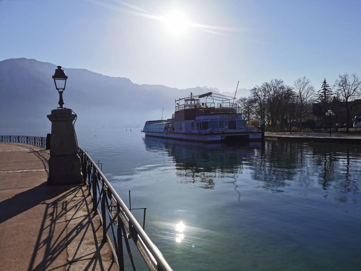 Lac Annecy Plage Privee, Duplex Baie Des Voiles Duingt Zewnętrze zdjęcie