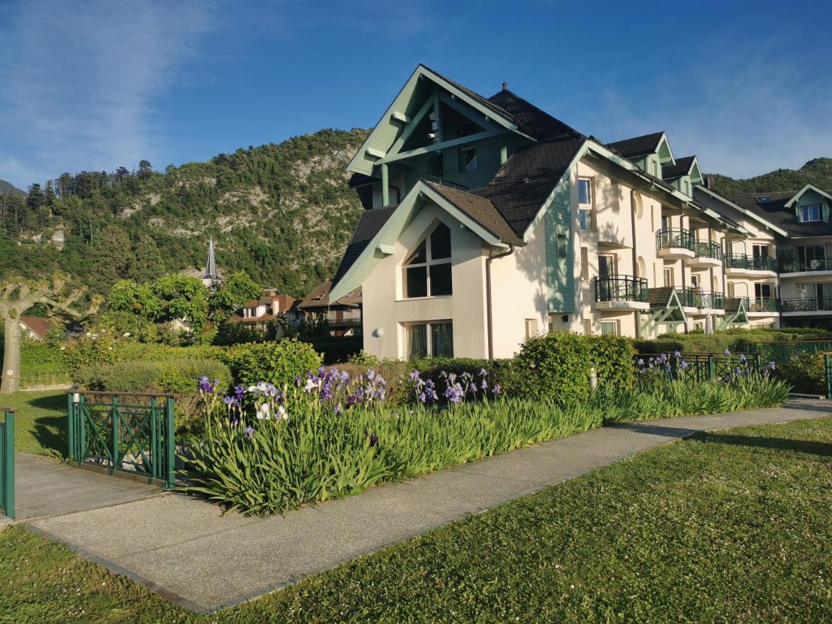Lac Annecy Plage Privee, Duplex Baie Des Voiles Duingt Zewnętrze zdjęcie