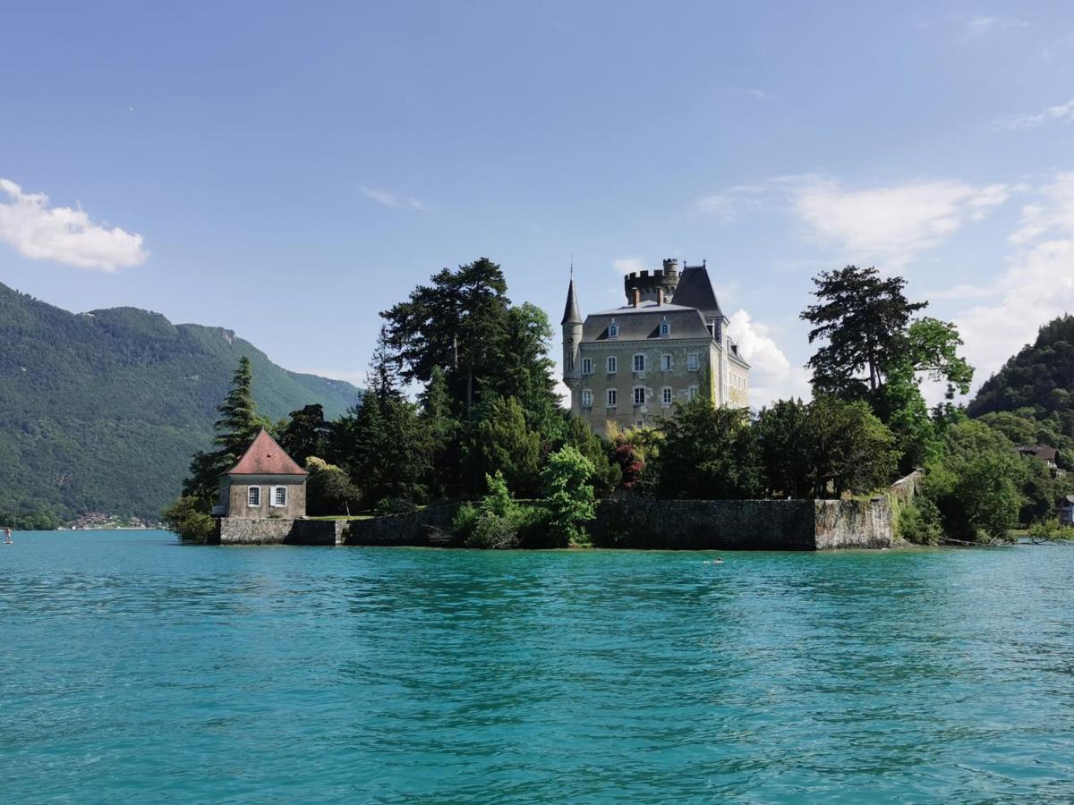 Lac Annecy Plage Privee, Duplex Baie Des Voiles Duingt Zewnętrze zdjęcie